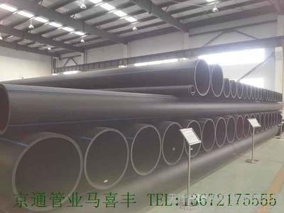 厂家直销京通牌精品HDPE给水管材,1.0Mpa,DN400口径图片_高清图_细节图-天津市京通管业 -